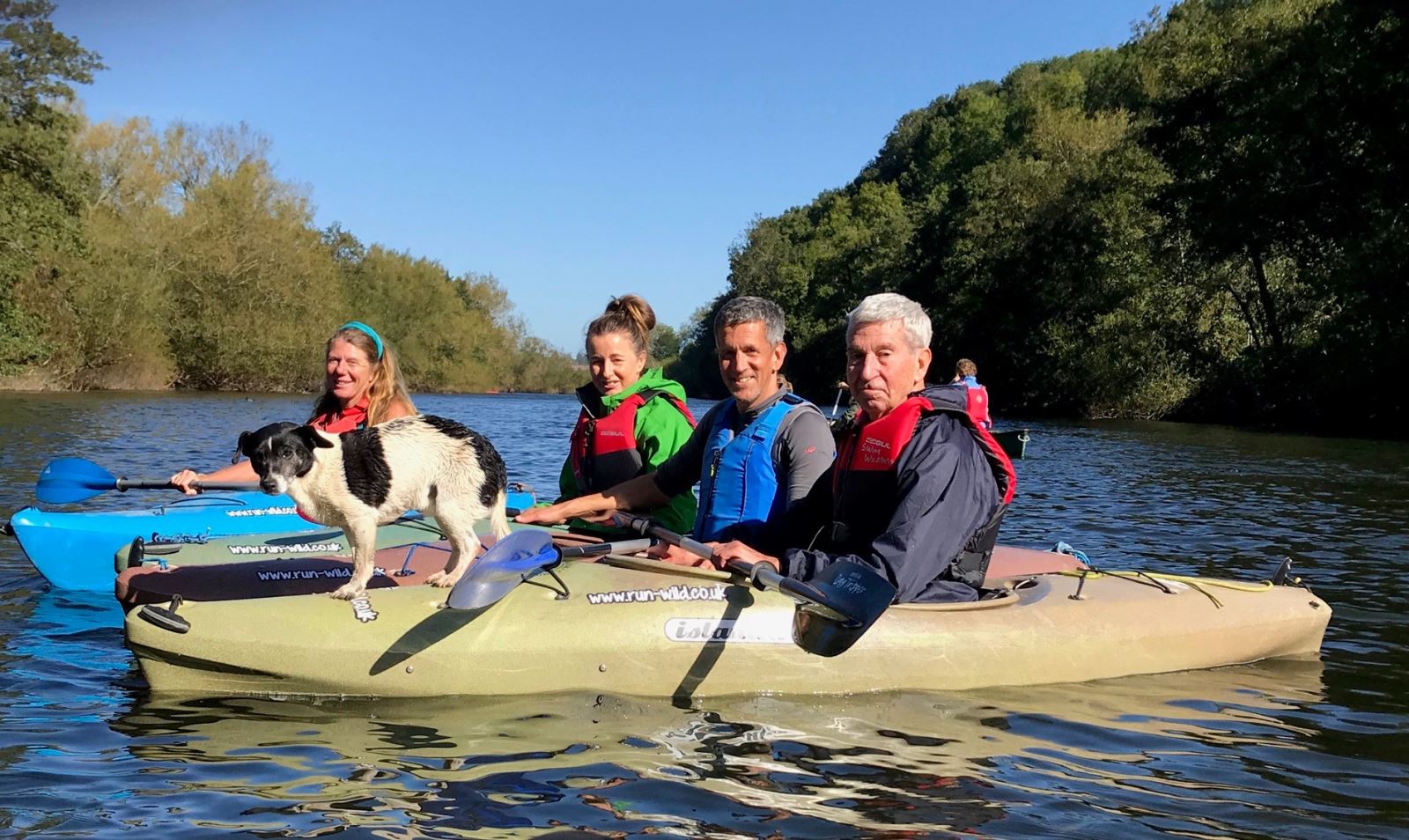 Kayaking on the Wye